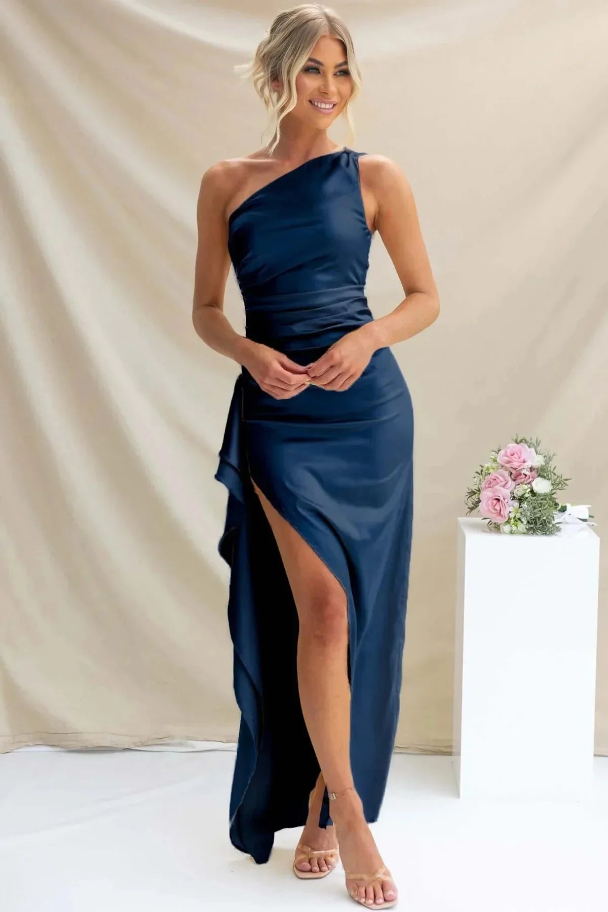 Noéra Elegante Enkellange Abendkleid