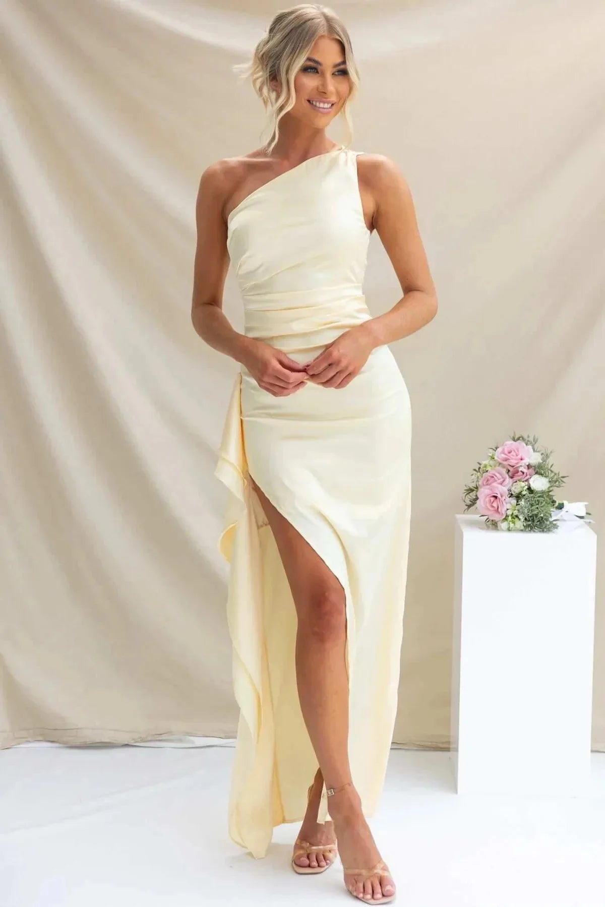 Noéra Elegante Enkellange Abendkleid